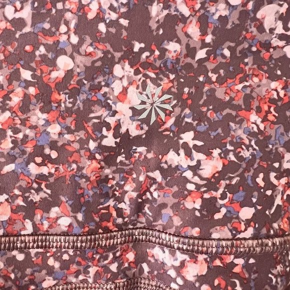 Athleta Rainier Printed Mesh Tight Size Small - Picture 8 of 11